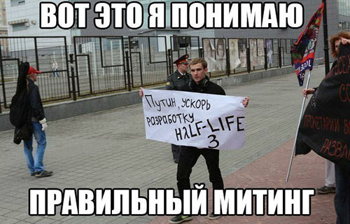 Правильный митинг