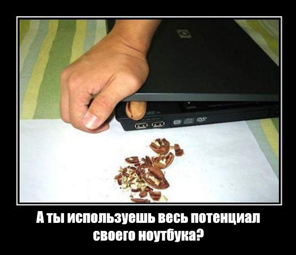 А ты используешь весь потенциал своего ноутбука?