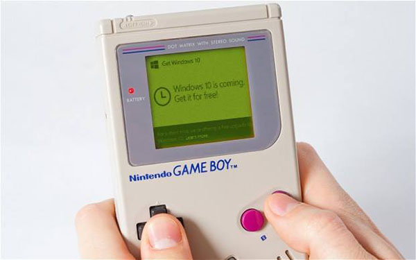 Даже здесь Windows 10