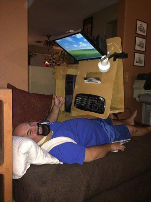 Зато удобно!