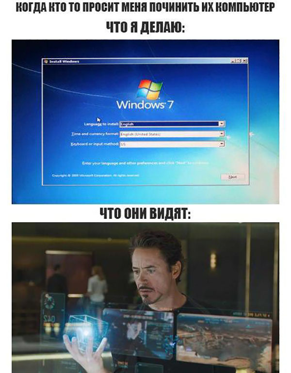 Переустановка Windows