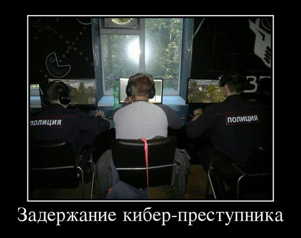 Задержание кибер-преступника