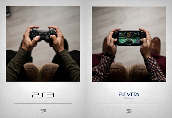 Фотографии геймпадов разных производителей в разные поколения консолей